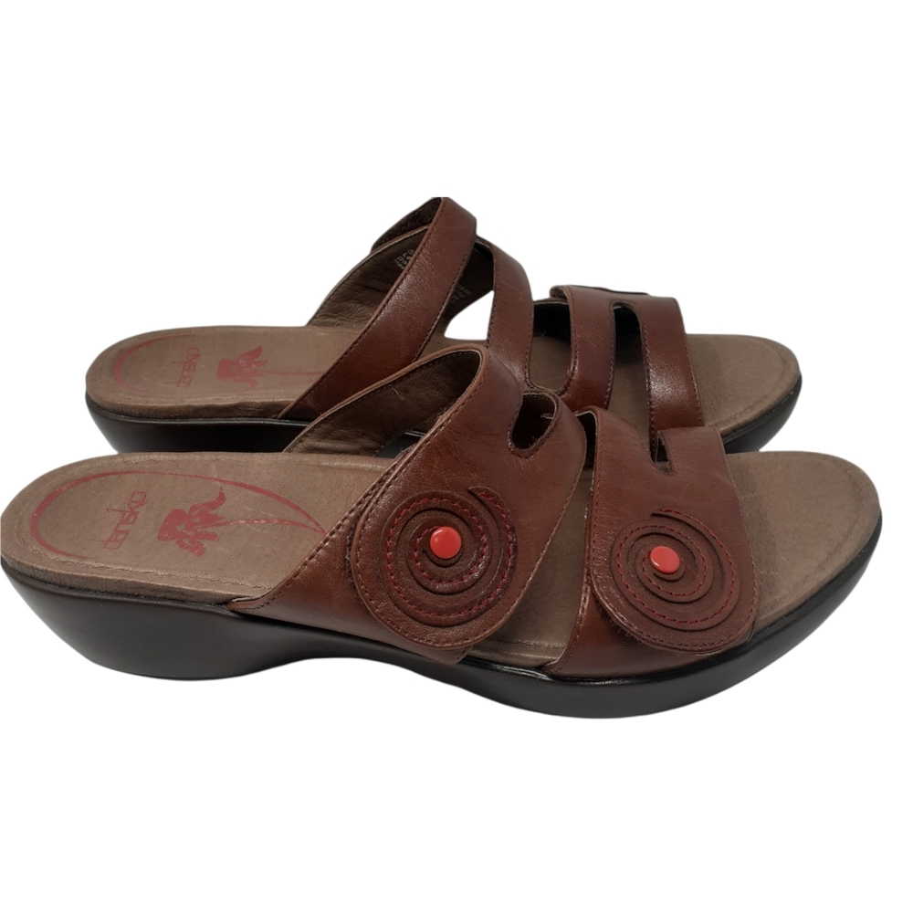 Dansko Women Dixie Slide Cognac Size 40 (9.5-10 US)